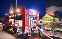 Wohnhausbrand Ortsmitte Starzach - Wachendorf