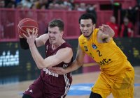 Basketball 1. Bundesliga 23/24: Tigers Tuebingen - FC Bayern Muenchen Basketball