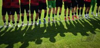 Fussball Relegation zur Regionalliga Sued 2024/2025
TSG Balingen - Tuerk Guecue Friedberg