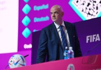 FUSSBALL WM 2022 Eroeffnung Pressekonferenz: FIFA Praesident Gianni Infantino (Schweiz)