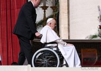 Vatikan, Rom Ostermesse 2023  Papst Franziskus I.