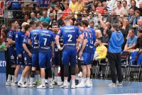 Handball  1. Bundesliga 2023/2024: HBW Balingen-Weilstetten  -  Fuechse Berlin