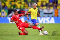 FUSSBALL WM 2022 Vorrunde: Brasilien - Schweiz