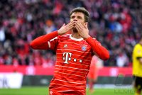 Fussball 1. Bundesliga 22/23: FC Bayern Muenchen - Borussia Dortmund