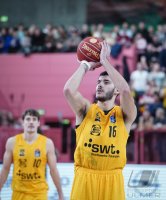 Basketball 1. Bundesliga 23/24: Tigers Tuebingen - FC Bayern Muenchen Basketball