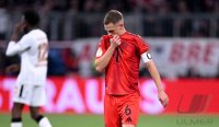 Fussball  DFB Pokal Achtelfinale  24/25: FC Bayern Muenchen - Bayer 04 Leverkusen