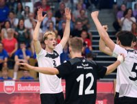 Volleyball Bundespokal Maennlich U 19 2023 beim TV Rottenburg