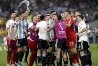 FUSSBALL WM 2022 Achtelfinale: Argentinien - Australien