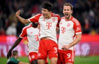 Fussball 1. Bundesliga 23/24: FC Bayern Muenchen - VfB Stuttgart