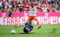 Fussball 1. Bundesliga 23/24: FC Bayern Muenchen - VfL Bochum)