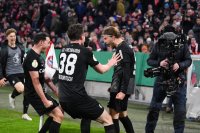 Fussball DFB Pokal Viertelfinale 22/23: FC Bayern Muenchen - SC Freiburg