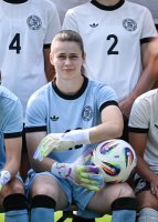 Fussball International Euro 2025,
Mannschaftsfoto Deutsche Frauen Nationalmannschaft