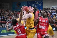 Basketball 1. Bundesliga 23/24: Tigers Tuebingen - Wuerzburg Baskets