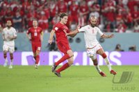 FUSSBALL WM 2022 Vorrunde: Daenemark - Tunesien