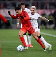 Fussball  DFB Pokal Achtelfinale  24/25: FC Bayern Muenchen - Bayer 04 Leverkusen