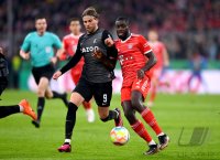 Fussball DFB Pokal Viertelfinale 22/23: FC Bayern Muenchen - SC Freiburg