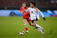 Fussball International Frauen Laenderspiel: Schweiz - Deutschland