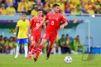 FUSSBALL WM 2022 Vorrunde: Brasilien - Schweiz