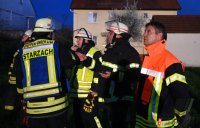 Wohnhausbrand Ortsmitte Starzach - Wachendorf