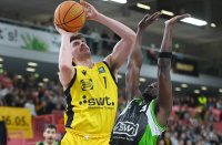 Basketball 2. Bundesliga 22/23: Tigers Tuebingen - ROEMERSTROM Gladiators Trier