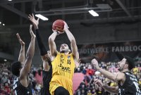 Basketball 1. Bundesliga 23/24: Tigers Tuebingen - HAKRO Merlins Crailsheim