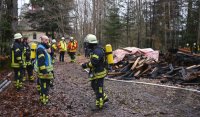 Erneuter Holzstapel-Brand in Rottenburg - Oberndorf