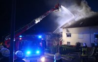 Wohnhausbrand Ortsmitte Starzach - Wachendorf