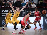 Basketball 1. Bundesliga 23/24: Tigers Tuebingen - Wuerzburg Baskets