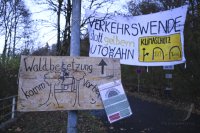 Themenbild: Protest gegen den geplanten Bau des Schindhaubasistunnels