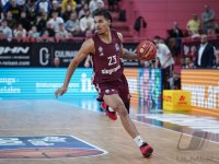 Basketball 1. Bundesliga 23/24: Tigers Tuebingen - FC Bayern Muenchen Basketball