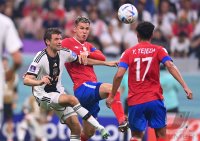 FUSSBALL WM 2022 Vorrunde: Costa Rica - Deutschland