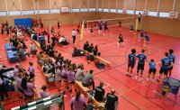 Volleyball Bundespokal Maennlich U 19 2023 beim TV Rottenburg