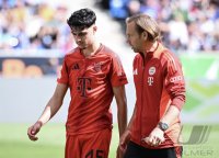 Fussball 1. Bundesliga 23/24: TSG 1899 Hoffenheim - FC Bayern Muenchen