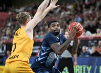 Basketball 1. Bundesliga 23/24: Tigers Tuebingen - MLP Academics Heidelberg