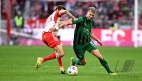 Fussball 1. Bundesliga 23/24: FC Bayern Muenchen - Borussia Moenchengladbach