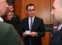 Bundeslandwirtschaftsminister Cem Oezdemir in Boeblingen