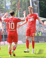 Fussball WFV Pokal Finale 2022/2023: Stuttgarter Kickers - TSG Balingen