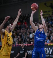 Basketball 1. Bundesliga 23/24: Tigers Tuebingen - Alba Berlin