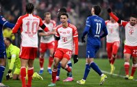 Fussball 1. Bundesliga 23/24: FC Bayern Muenchen - TSG 1899 Hoffenheim