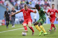 FUSSBALL WM 2022 Vorrunde:  Schweiz - Kamerun