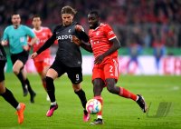 Fussball DFB Pokal Viertelfinale 22/23: FC Bayern Muenchen - SC Freiburg