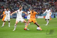 FUSSBALL WM 2022 Achtelfinale: Niederlande - USA