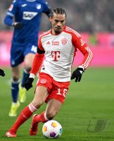 Fussball 1. Bundesliga 23/24: FC Bayern Muenchen - TSG 1899 Hoffenheim