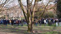 Gedenkveranstaltung im Alten Botanischen Garten Tuebingen