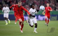 Fussball  DFB Pokal Achtelfinale  24/25: FC Bayern Muenchen - Bayer 04 Leverkusen