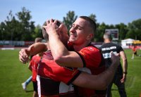 Fussball Relegation zur Regionalliga Sued 2024/2025
TSG Balingen - Tuerk Guecue Friedberg