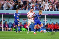 FUSSBALL WM 2022 Achtelfinale: Japan - Kroatien