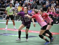 Handball DHB Pokal Achtelfinale Frauen 24/25: TuSSies Metzingen - Union Halle-Neustadt