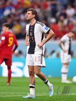 FUSSBALL WM 2022 Vorrunde: Spanien - Deutschland