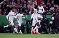 Fussball  DFB Pokal Achtelfinale  24/25: FC Bayern Muenchen - Bayer 04 Leverkusen